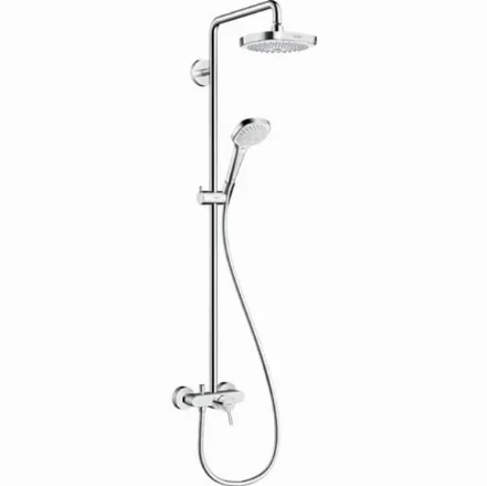 Душова система Hansgrohe Croma Select E зі змішувачем 180 білий/хром (27258400)